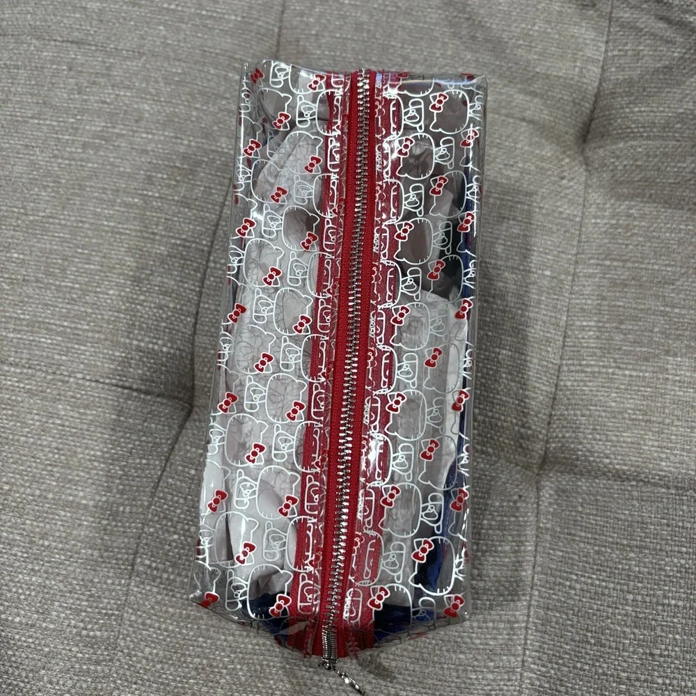 Hello Kitty x Color Pop Blue and Red Makeup Bag -‎ Cosmetic